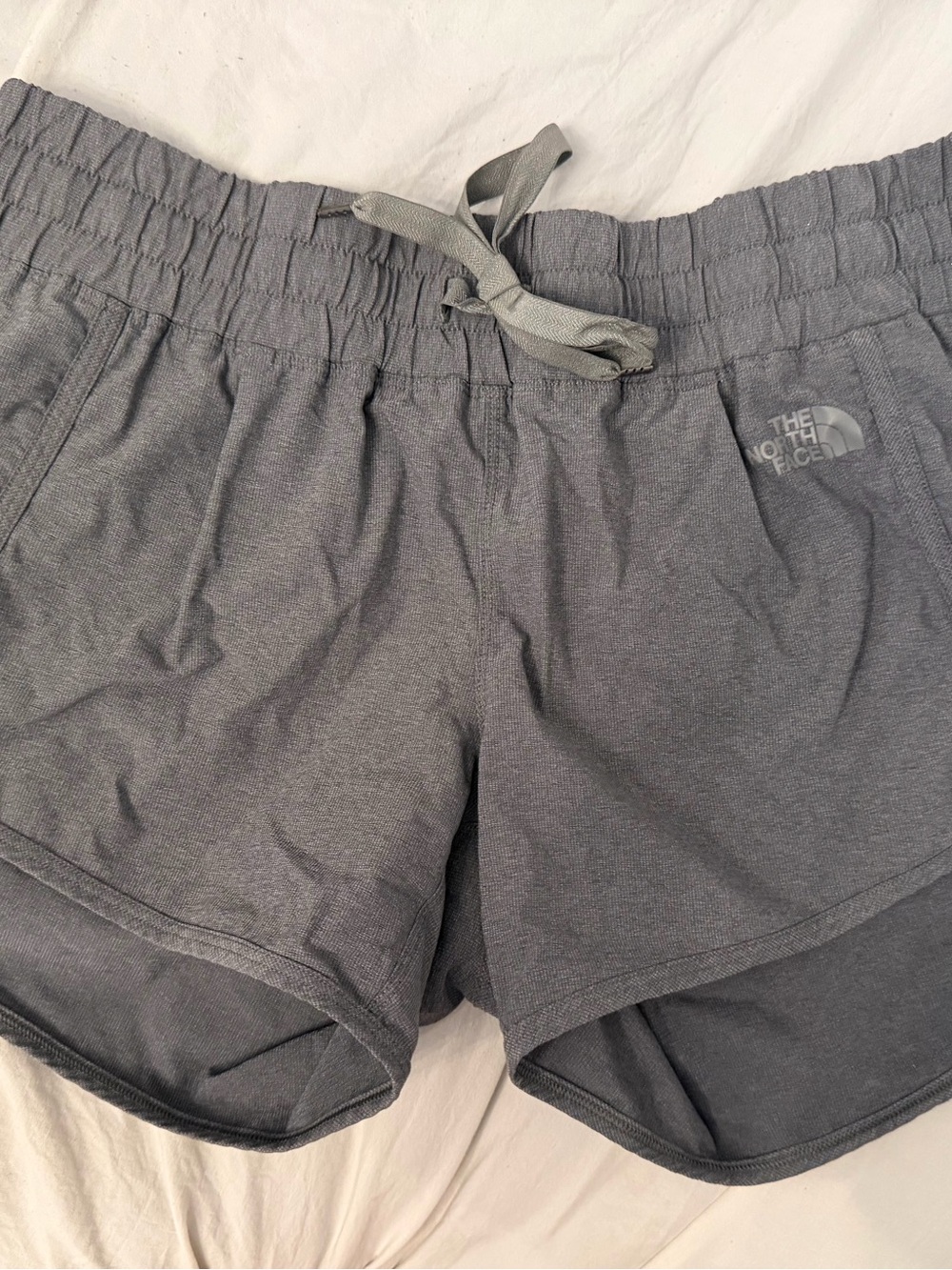 The North Face Women's Heather Gray Athletic Shorts